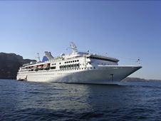 Cruiseship In Greece Stock Photos Cruiseship In Greece Stock Photos