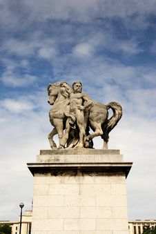 Statue, Paris Royalty Free Stock Photo