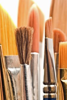 Paintbrushes Stock Photography Paintbrushes Stock Photography