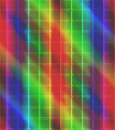 Neon Mosaic Tile Background Royalty Free Stock Images