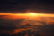 Sunset Clouds Royalty Free Stock Photo