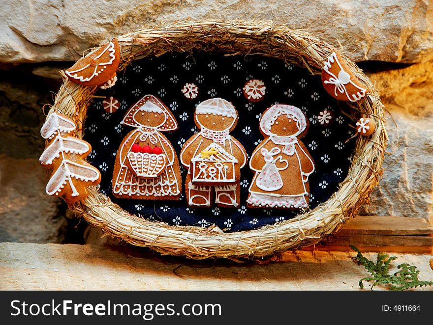 Gingerbread figures