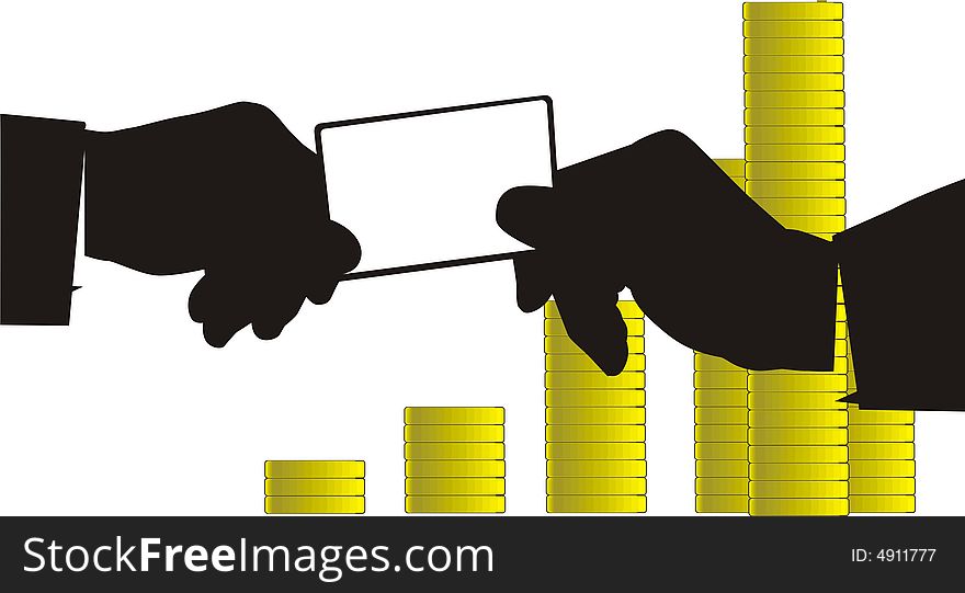The conceptual image  representing business. The conceptual image  representing business