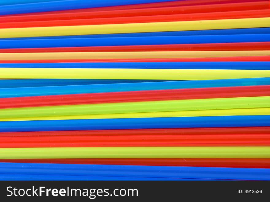 An image of hundreds of colored Straws. An image of hundreds of colored Straws
