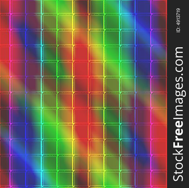 Colorful background shadowy mosaic design of shiny neon tile boxes or cubes. Colorful background shadowy mosaic design of shiny neon tile boxes or cubes.