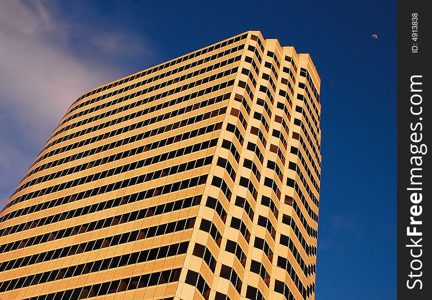 Modern Office Building Skyscraper in Downtown Oakland, California