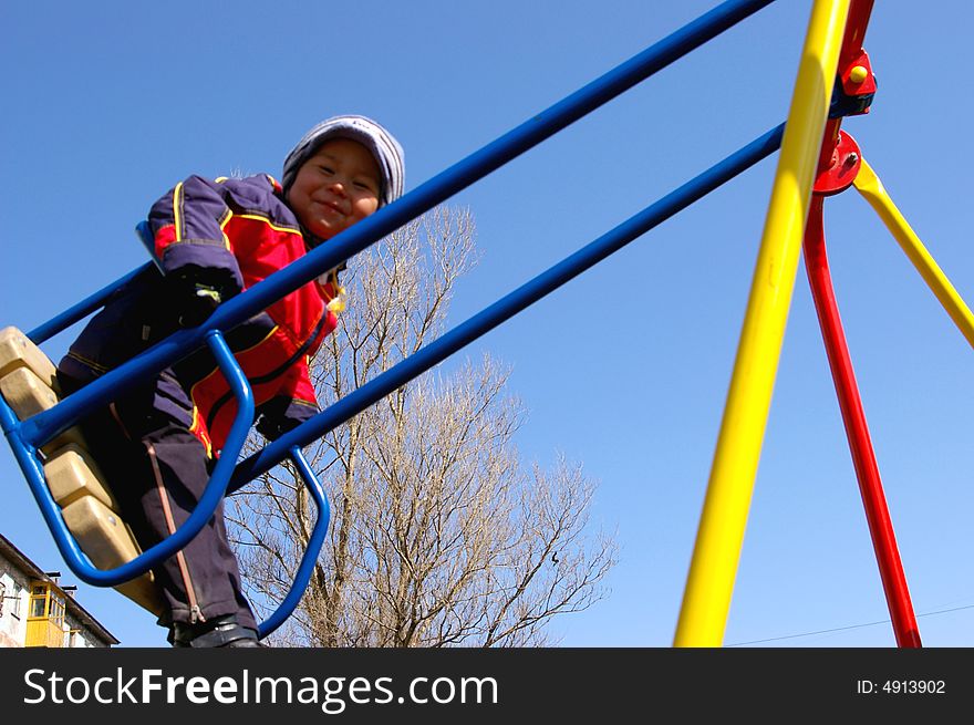 The Boy On Seesaw.