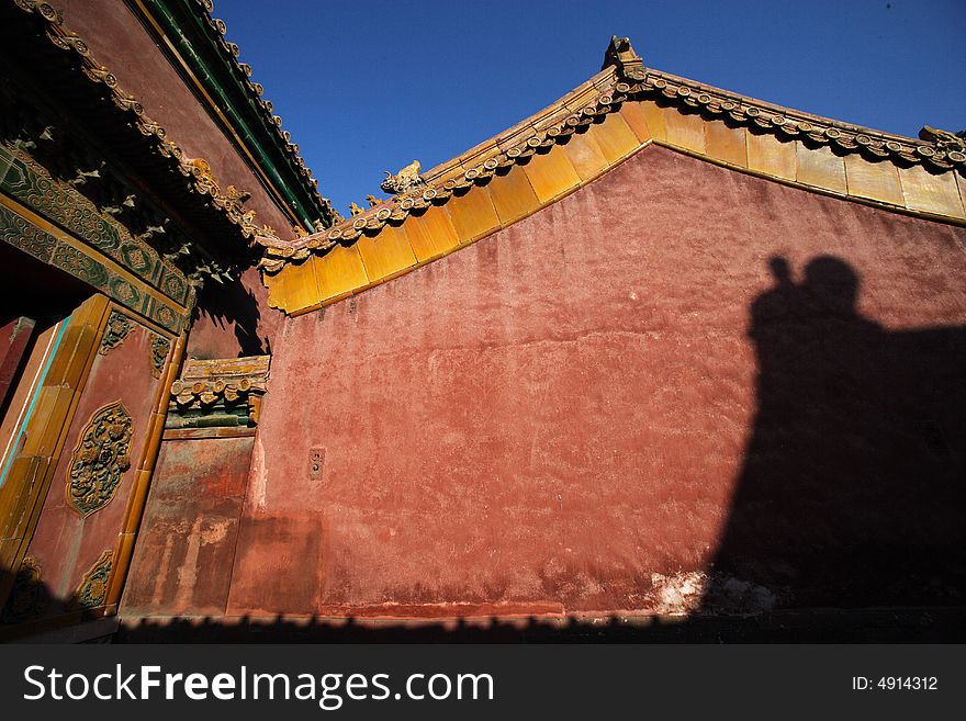 The forbidden city, Beijing China. The forbidden city, Beijing China