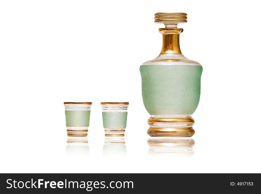 Carafe With Two Glasses