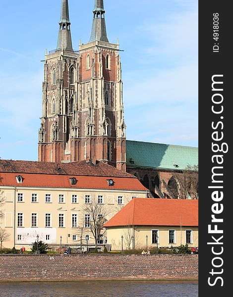 Photo showing monuments in Wroclaw, Poland