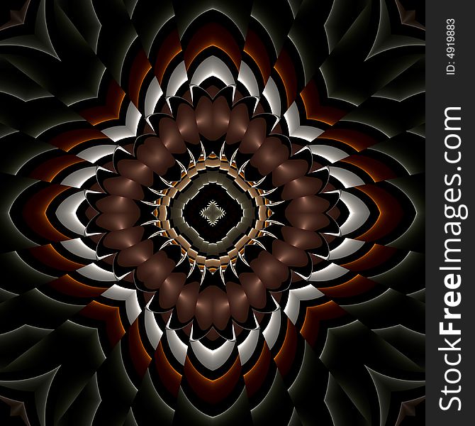 Layered masculine mandala