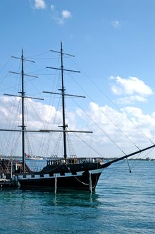 Old Pirate Ship Stock Photography Old Pirate Ship Stock Photography