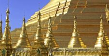 Myanmar, Yangon: Shwedagon Pagoda Stock Photography Myanmar, Yangon: Shwedagon Pagoda Stock Photography
