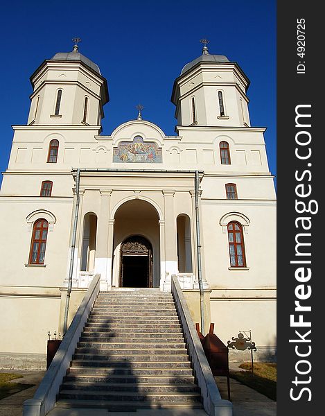 Very beautiful monastery in Dobrogea region, Romania. Very beautiful monastery in Dobrogea region, Romania