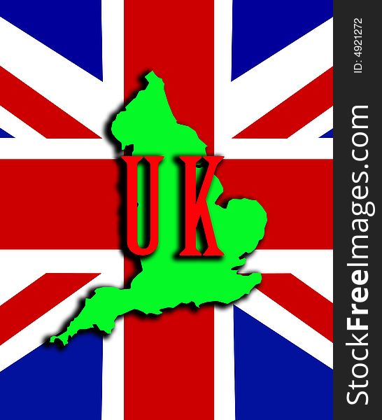 England With Union Jack 14