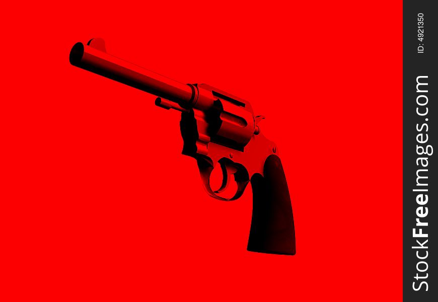 An image of a gun and some blood. It would be a good concept image for criminality and violence. An image of a gun and some blood. It would be a good concept image for criminality and violence.