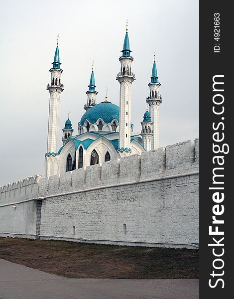 This is the mosque in Kazan kremlin.