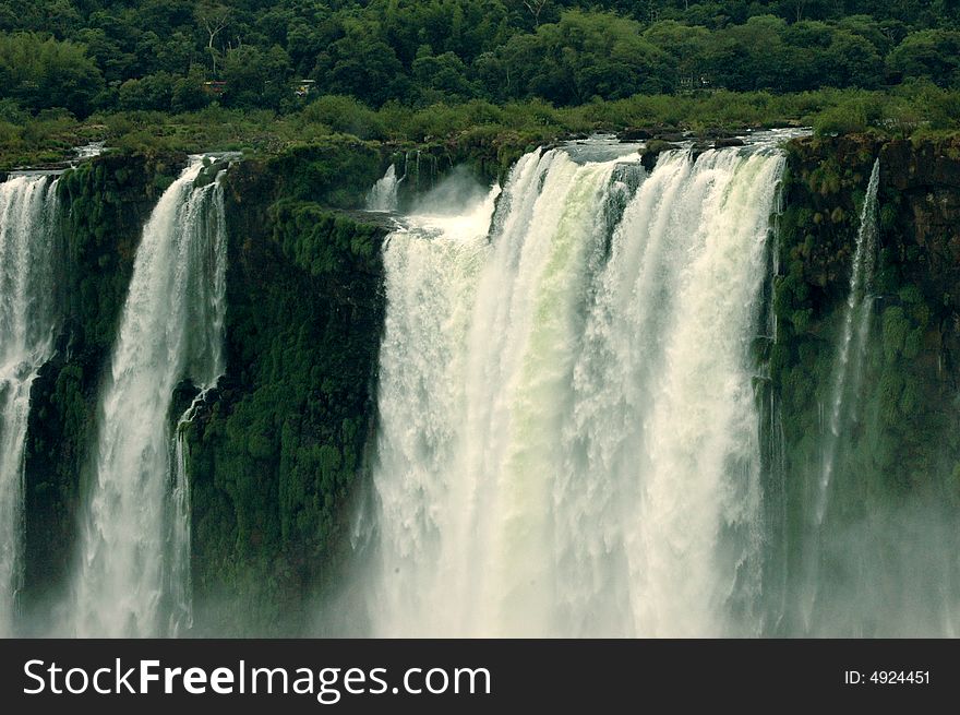 Devil throat - Iguazu - Misiones - Argentina. Devil throat - Iguazu - Misiones - Argentina