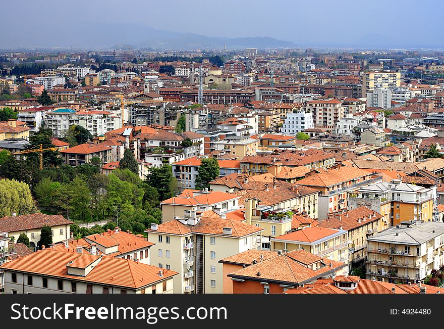 City Of Bergamo, Italy
