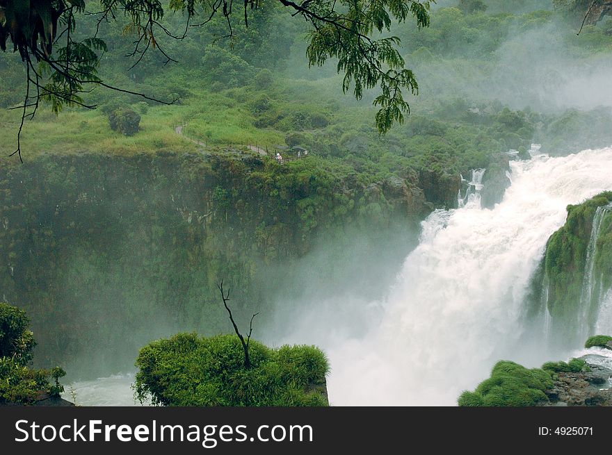 Water Fall - Iguazu - Misiones - Argentina. Water Fall - Iguazu - Misiones - Argentina