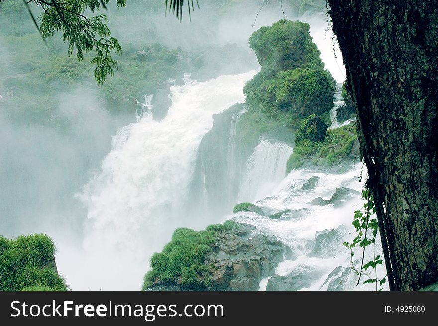 Water Fall - Iguazu - Misiones - Argentina. Water Fall - Iguazu - Misiones - Argentina