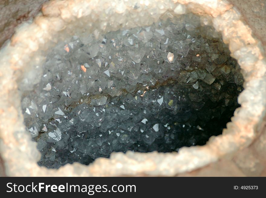 Quartz rocks in Wanda's Mines - Misiones Argentina. Quartz rocks in Wanda's Mines - Misiones Argentina