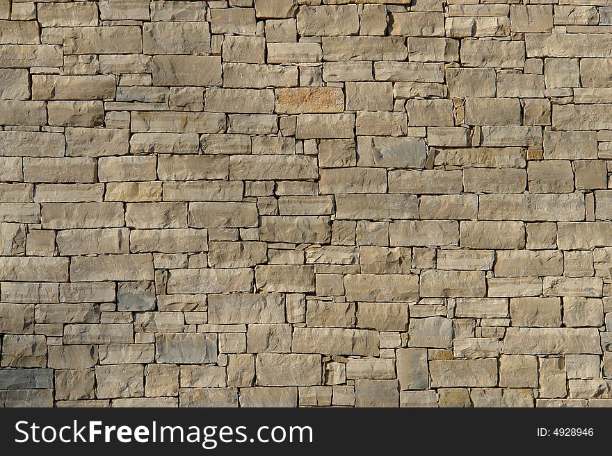 Stone wall in Croatia