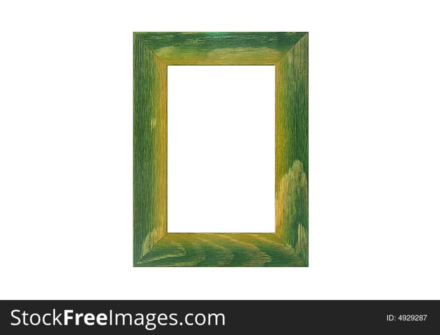 Colored Wooden Frame