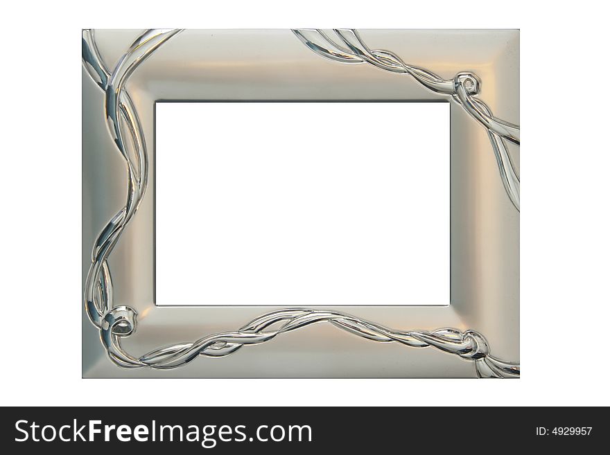 Silver frame