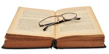 Old Russian Book Stock Photo Old Russian Book Stock Photo