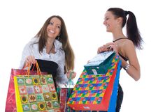 Business Lady Shopping Stock Image Business Lady Shopping Stock Image