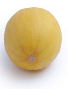 Big Melon On White Background Royalty Free Stock Images Big Melon On White Background Royalty Free Stock Images