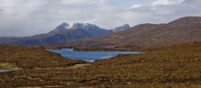 Loch Assynt With Ben More In The Background, ,Highlands,Scotland,Uk. Royalty Free Stock Image Loch Assynt With Ben More In The Background, ,Highlands,Scotland,Uk. Royalty Free Stock Image