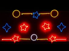 Neon -2 Stock Image