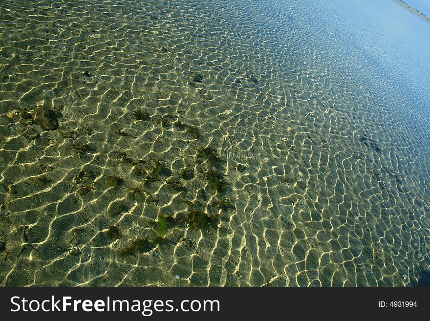 Water ripples during low tide in Batangas, Philippines. Water ripples during low tide in Batangas, Philippines