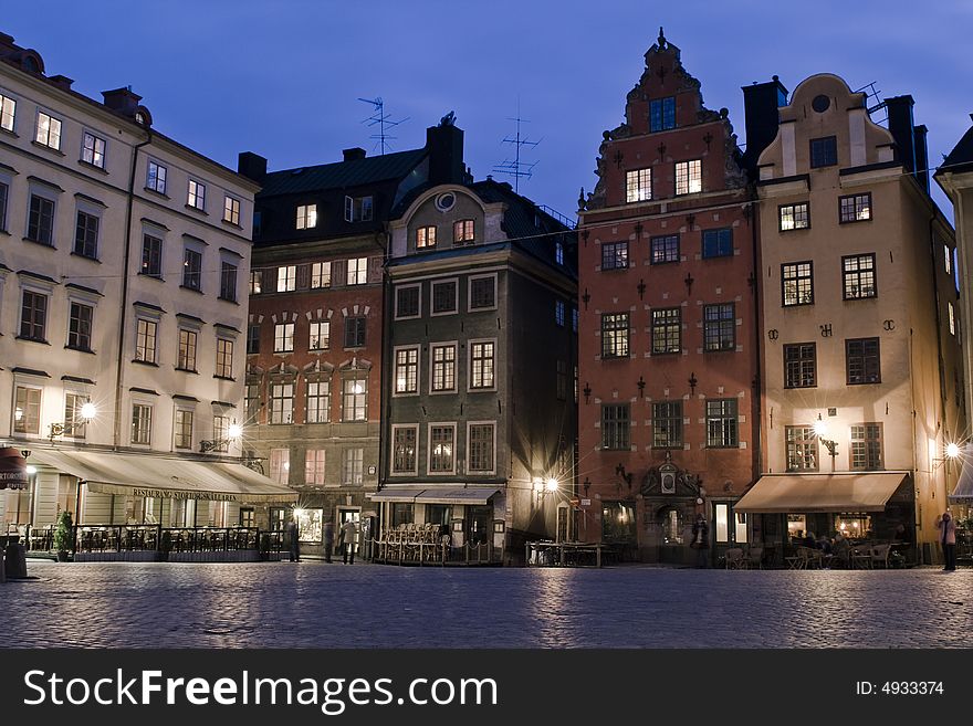 A Square in old town