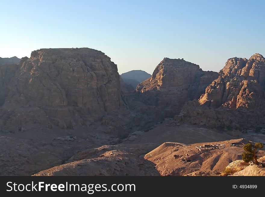 Taken from the place of high sacrifice, Petra, Jordan