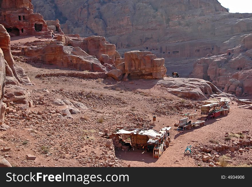 Miscellaneous ruins in Petra, Jordan