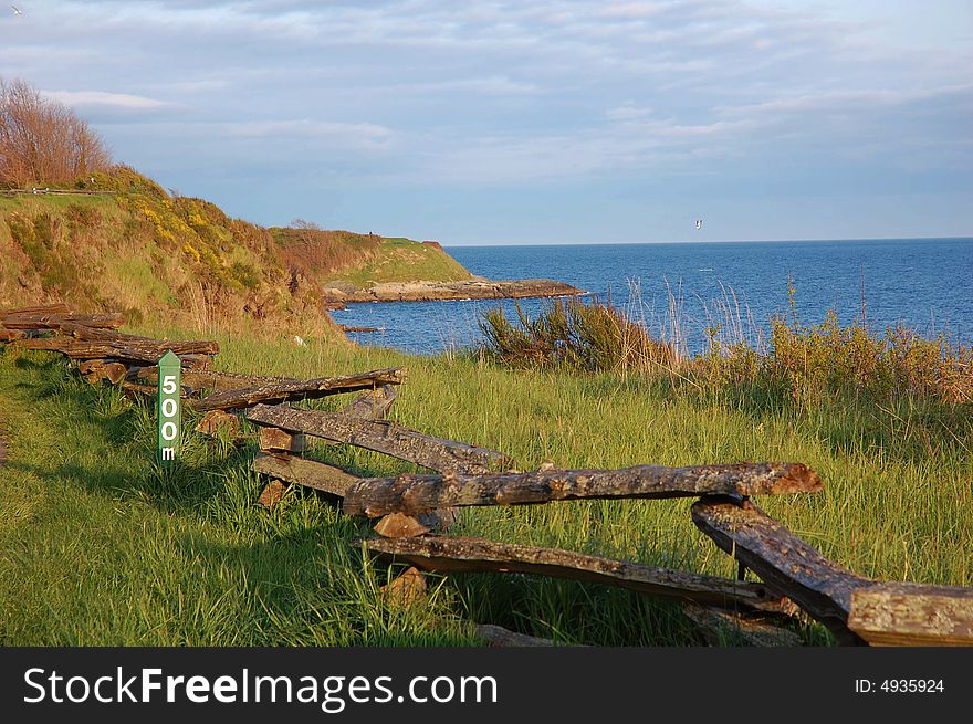 Seascape along Dallas Road in Victoria, british columbia. Seascape along Dallas Road in Victoria, british columbia