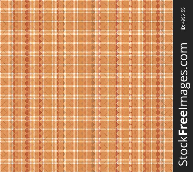 Warm Autumn Plaid Background