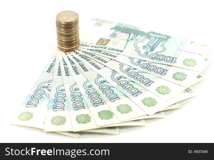 Money, coins, roubles, paper, metal, the finance, business, well-being, the sum, denominations