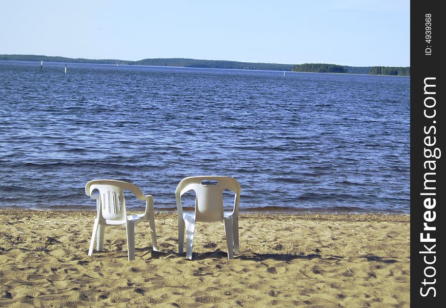 Two Chairs On The Coast