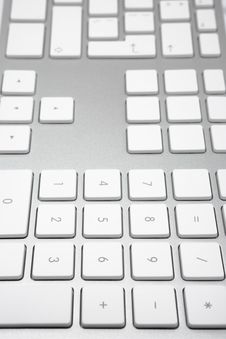 Modern And Stylish Keyboard Royalty Free Stock Photography Modern And Stylish Keyboard Royalty Free Stock Photography