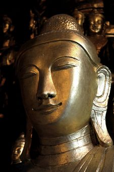 Myanmar, Pindaya: 8000 Buddha S Cave Royalty Free Stock Photos Myanmar, Pindaya: 8000 Buddha S Cave Royalty Free Stock Photos