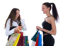 Business Lady Shopping Stock Photos Business Lady Shopping Stock Photos