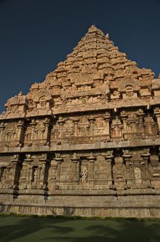 Temple Tower In Ancient Hindu Temple Royalty Free Stock Photography Temple Tower In Ancient Hindu Temple Royalty Free Stock Photography