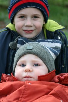 Two Boys Stock Photography