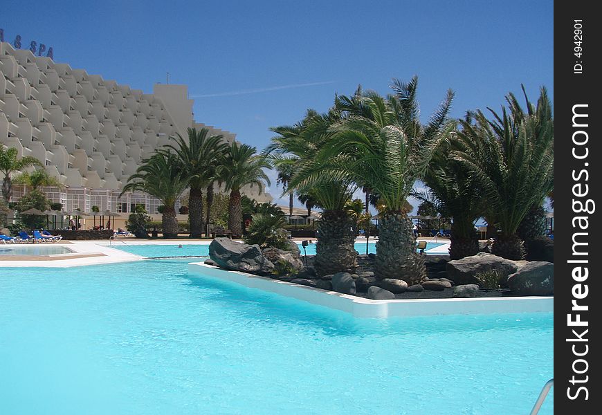 Pool in the SPA hotel