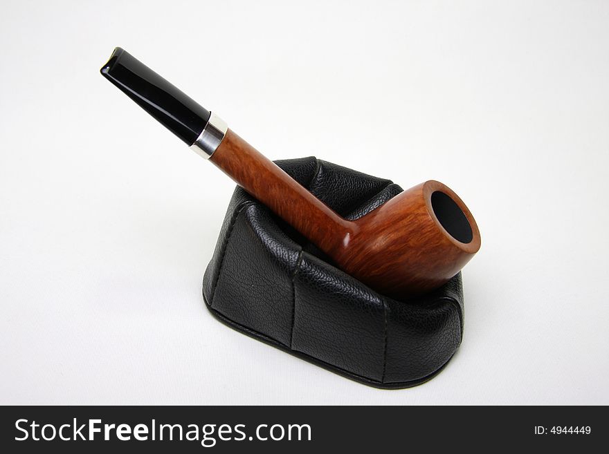 My tobacco pipe on seat.