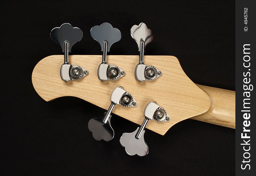 Bass Guitar headstock back